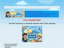 Tablet Screenshot of cityvillehacked.weebly.com