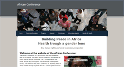 Desktop Screenshot of africanconference.weebly.com