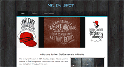 Desktop Screenshot of mrde.weebly.com