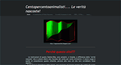 Desktop Screenshot of centopercentoanimalari.weebly.com