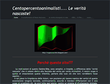 Tablet Screenshot of centopercentoanimalari.weebly.com