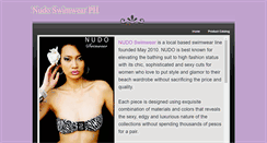 Desktop Screenshot of nudoswimwearph.weebly.com