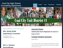 Tablet Screenshot of cchscounseling.weebly.com