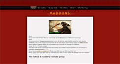Desktop Screenshot of maddons.weebly.com