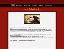 Tablet Screenshot of maddons.weebly.com