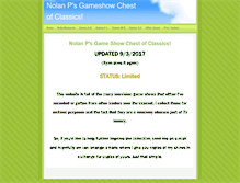 Tablet Screenshot of gameshowchest.weebly.com