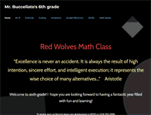 Tablet Screenshot of buccellato.weebly.com