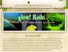 Tablet Screenshot of glow-reiki.weebly.com