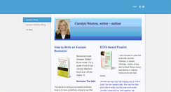 Desktop Screenshot of carolynwarren.weebly.com