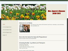 Tablet Screenshot of litworks.weebly.com