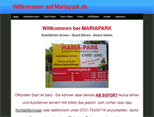 Tablet Screenshot of mariapark.weebly.com