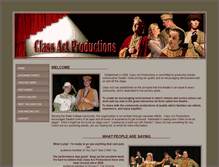 Tablet Screenshot of classactproduction.weebly.com