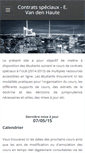 Mobile Screenshot of contratsspeciaux.weebly.com