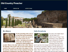 Tablet Screenshot of oldcountrypreacher.weebly.com