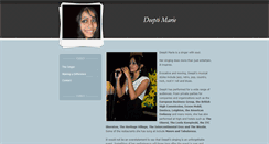 Desktop Screenshot of deepti-marie.weebly.com