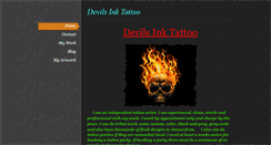 Desktop Screenshot of devilsinktattoo.weebly.com