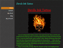 Tablet Screenshot of devilsinktattoo.weebly.com