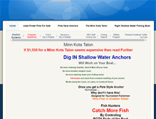 Tablet Screenshot of minn-kota-talon.weebly.com