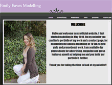 Tablet Screenshot of emilyeavesmodelling.weebly.com