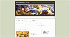 Desktop Screenshot of mylittleturkishbakery.weebly.com