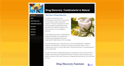 Desktop Screenshot of drugdiscovery.weebly.com