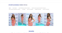 Desktop Screenshot of khloeknews.weebly.com