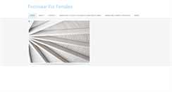 Desktop Screenshot of footwearforfemaleszx.weebly.com