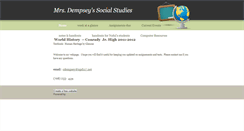 Desktop Screenshot of cdempsey.weebly.com