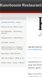 Mobile Screenshot of kuierbossie.weebly.com