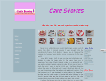 Tablet Screenshot of cakestories.weebly.com