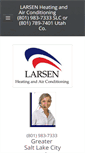 Mobile Screenshot of larsenheatingandair.weebly.com