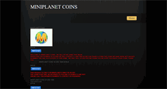 Desktop Screenshot of miniplanetcoins.weebly.com