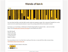 Tablet Screenshot of friendsofkenk.weebly.com