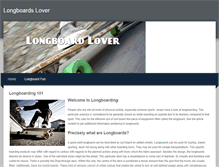 Tablet Screenshot of longboardlover.weebly.com