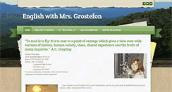 Desktop Screenshot of grostefon.weebly.com