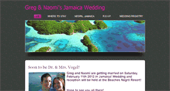 Desktop Screenshot of gregnaomijamaicawedding.weebly.com