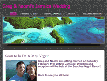 Tablet Screenshot of gregnaomijamaicawedding.weebly.com