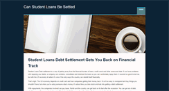 Desktop Screenshot of loanfacilityforstudents.weebly.com