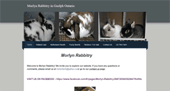 Desktop Screenshot of morlynrabbitry.weebly.com