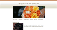 Desktop Screenshot of makeupmasquerade.weebly.com