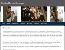 Tablet Screenshot of fincadelninohonduras.weebly.com