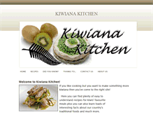 Tablet Screenshot of kiwianakitchen.weebly.com
