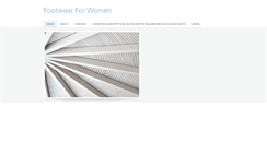 Desktop Screenshot of footwearforwomen1u.weebly.com
