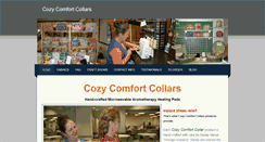 Desktop Screenshot of cozycomfortcollars.weebly.com