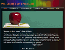 Tablet Screenshot of mrsleeper.weebly.com