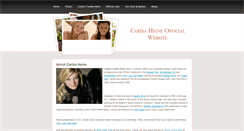 Desktop Screenshot of caribaheine.weebly.com