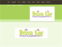 Tablet Screenshot of melissaking.weebly.com