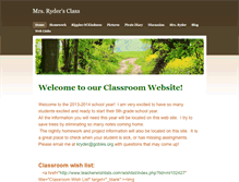Tablet Screenshot of mrsrydersclassroom.weebly.com