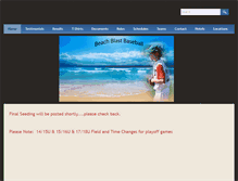 Tablet Screenshot of beachblastbaseball.weebly.com