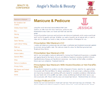 Tablet Screenshot of angiesnails.weebly.com